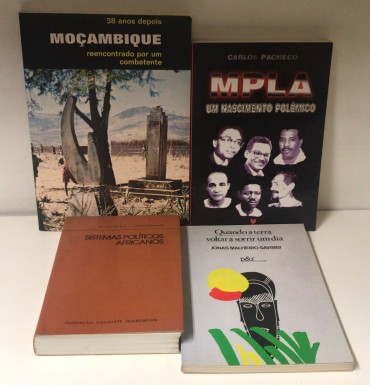 «Lote 4 Livros História Política Africana»