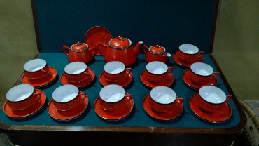 Parte de serviço de chá