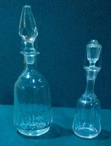 Duas garrafas licoreiras