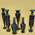 Seis peças arte africana