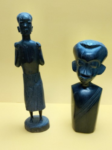 Duas figuras arte africana