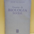 «Ensaios de Biologia Social»