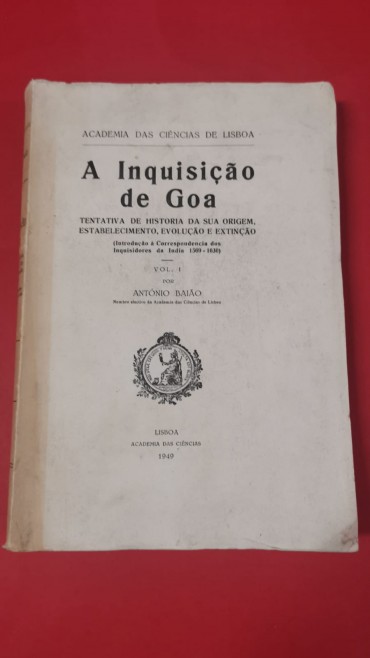 A INQUISIÇÃO DE GOA