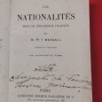 LES NATIONALITÉS
