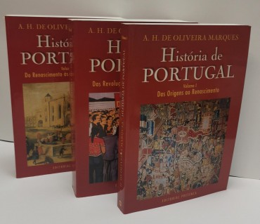 «História de Portugal - 3 volumes»