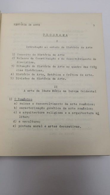 «História da Arte»