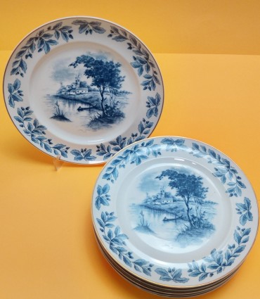 Seis pratos fruta VA