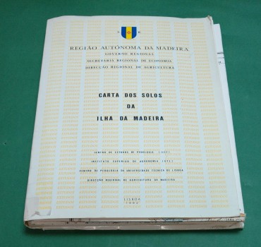 CARTA DOS SOLOS DA ILHA DA MADEIRA