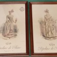 Duas gravuras moda
