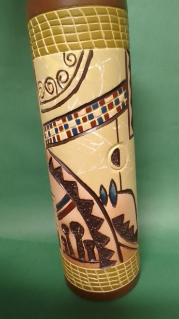 Jarra  motivos africanos