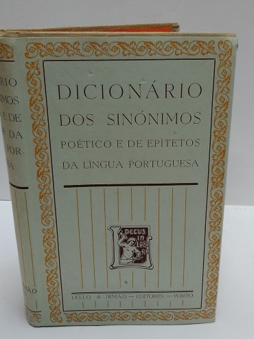 «Dicionário dos Sinónimos Poéticos  de Epítetos da Língua Portuguesa»