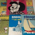 12 Livros de Banda Desenhada “Snoopy, Mafalda e Charlie Brown