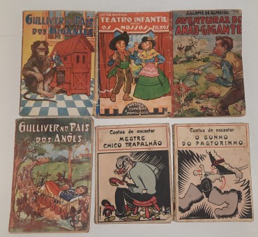Seis livros infantis muito antigos