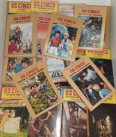 Vinte (20) Livros de “Os Cinco