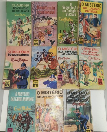 Dezanove (19) Livros “O Mistério” e “Uma Aventura