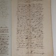 Manuscrito com 22 folhas, cosidas