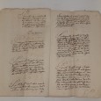 Manuscrito com 22 folhas, cosidas
