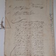 Manuscrito com 22 folhas, cosidas