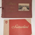 Dois Álbuns antigos de vistas “Montenioso e Switzerland