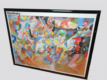 Poster de Museu de grandes dimensões - Studie zu komposition - Wassily Kadinsky (1866-1944)