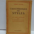 «Caractéristique des Styles»