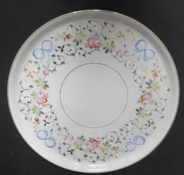 Prato de bolo «laços» VA