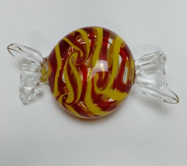 Grande rebuçado em vidro 