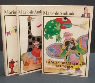 «Danças Dramáticas do Brasil - 3 volumes»