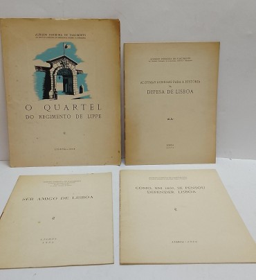 História Militar de Lisboa - 4 volumes»