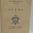 «Actos do I Congresso Nacional dos Homens Católicos»