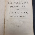 «La NAture Dévoilée, ou Théorie de la nature»