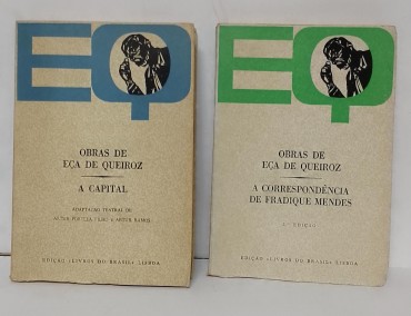 «Eça de Queiroz-2 volumes»