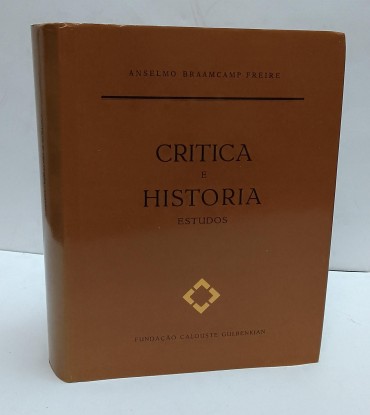 «Crítica e História. Estudos.»