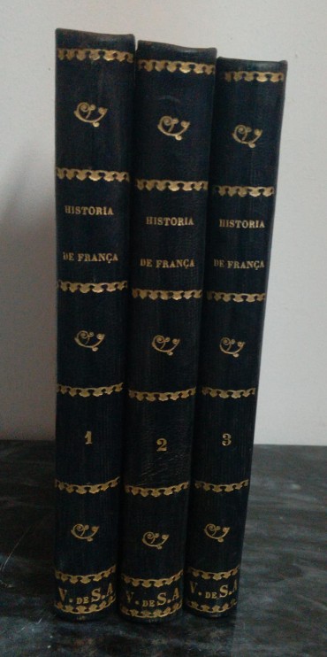 HISTÓRIA DE FRANÇA - 3 VOLUMES