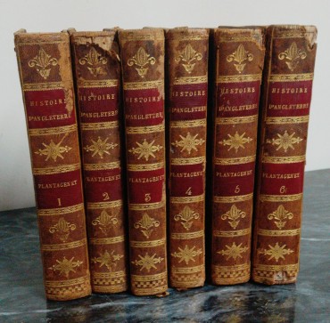 HISTOIRE D'ANGLETERRE - 6 VOLUMES