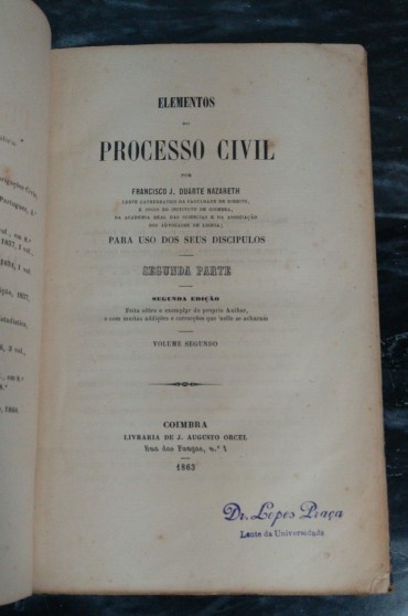ELEMENTOS DO PROCESSO CIVIL