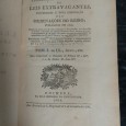 COLECÇÃO CHRONOLOGICA DE LEIS EXTRAVAGANTES POSTERIORES À NOVA COMPILAÇÃO DAS ORDENAÇÕES DO REINO - 3 VOLUMES