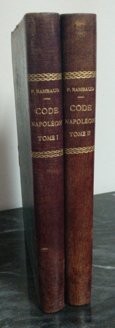 CODE NAPOLÉON - 2 TOMOS