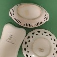 três covilhetes porcelana