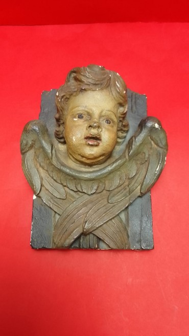 Anjo em madeira