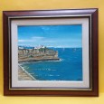 Óleo «Vista marítima»