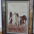 Pintura sobre azulejo