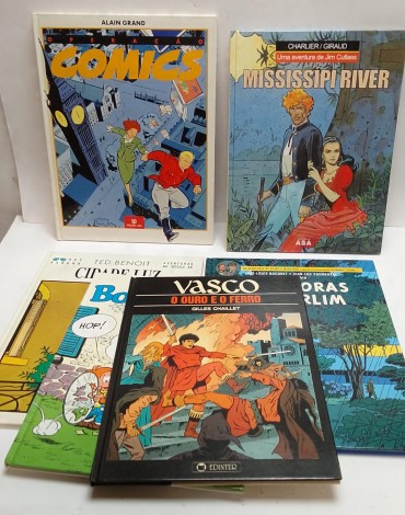 «Banda desenhada - 6 volumes»