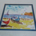 Aguarela «barcos»