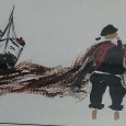 Técnica mista «pescador»