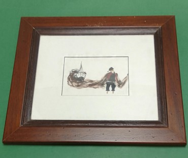 Técnica mista «pescador»