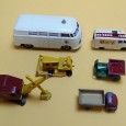 lote de seis carros de coleção