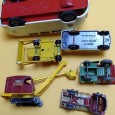 lote de seis carros de coleção