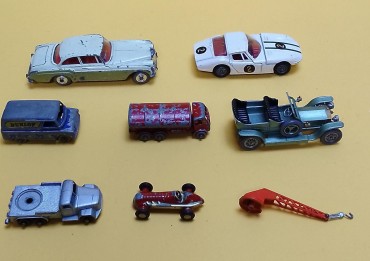 Sete carros de coleção