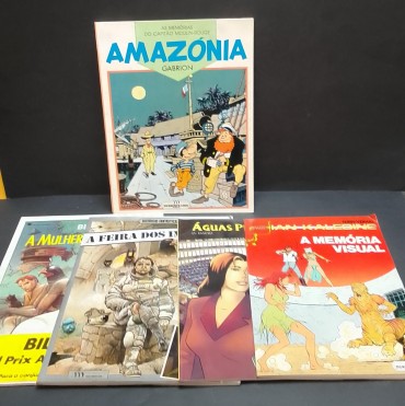 «Banda desenhada - 5 volumes»